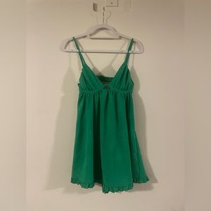 Sky to Moon Green Dress